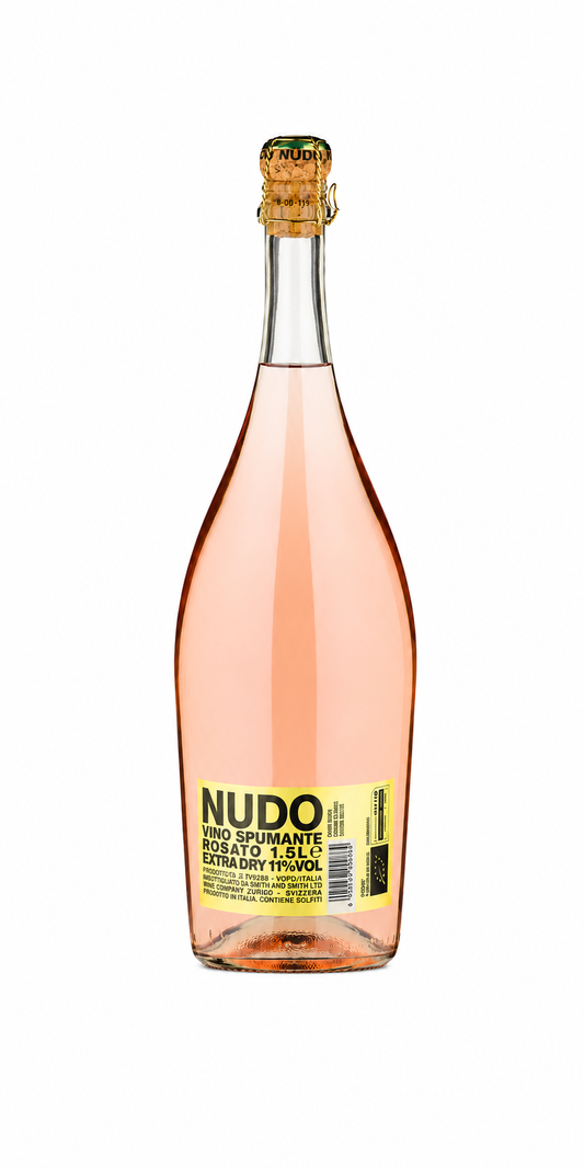 NUDO Vino Spumante Rosato Extra Dry IGT Bio 150cl